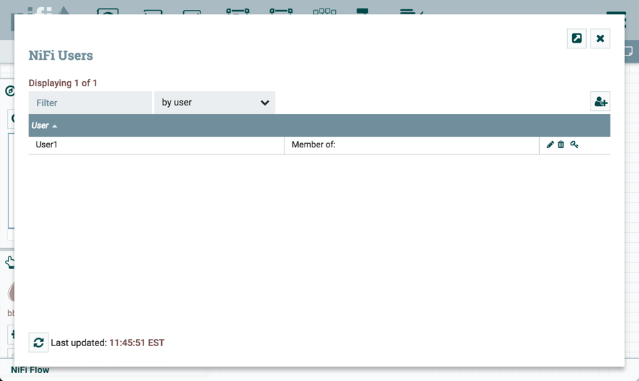 Lynxus Users Dialog